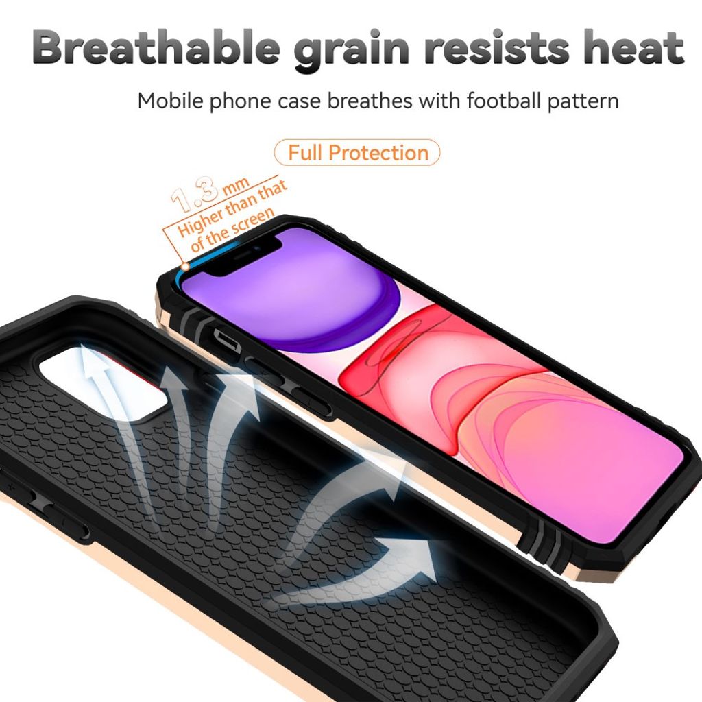 iPhone 11 Pro Cover med Ringholder - Guld