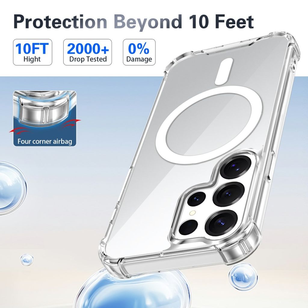 Samsung Galaxy S26 Ultra MagSafe-kompatibelt Skal - Transparent