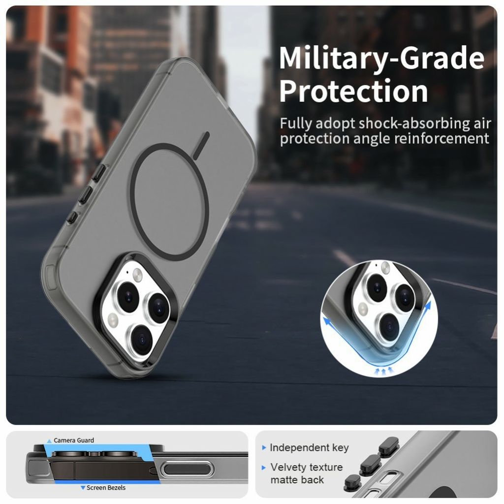 iPhone 16 Pro Deksel med MagSafe - Svart