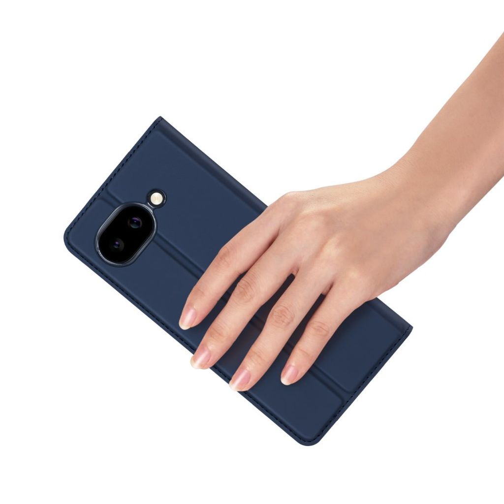 DUX DUCIS Google Pixel 10a Plånboksfodral Stativ Korthållare – Blå