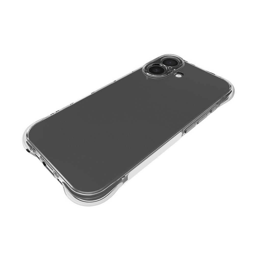 iPhone 17 Kuori Pudotuksenkestävä TPU - Läpinäkyvä