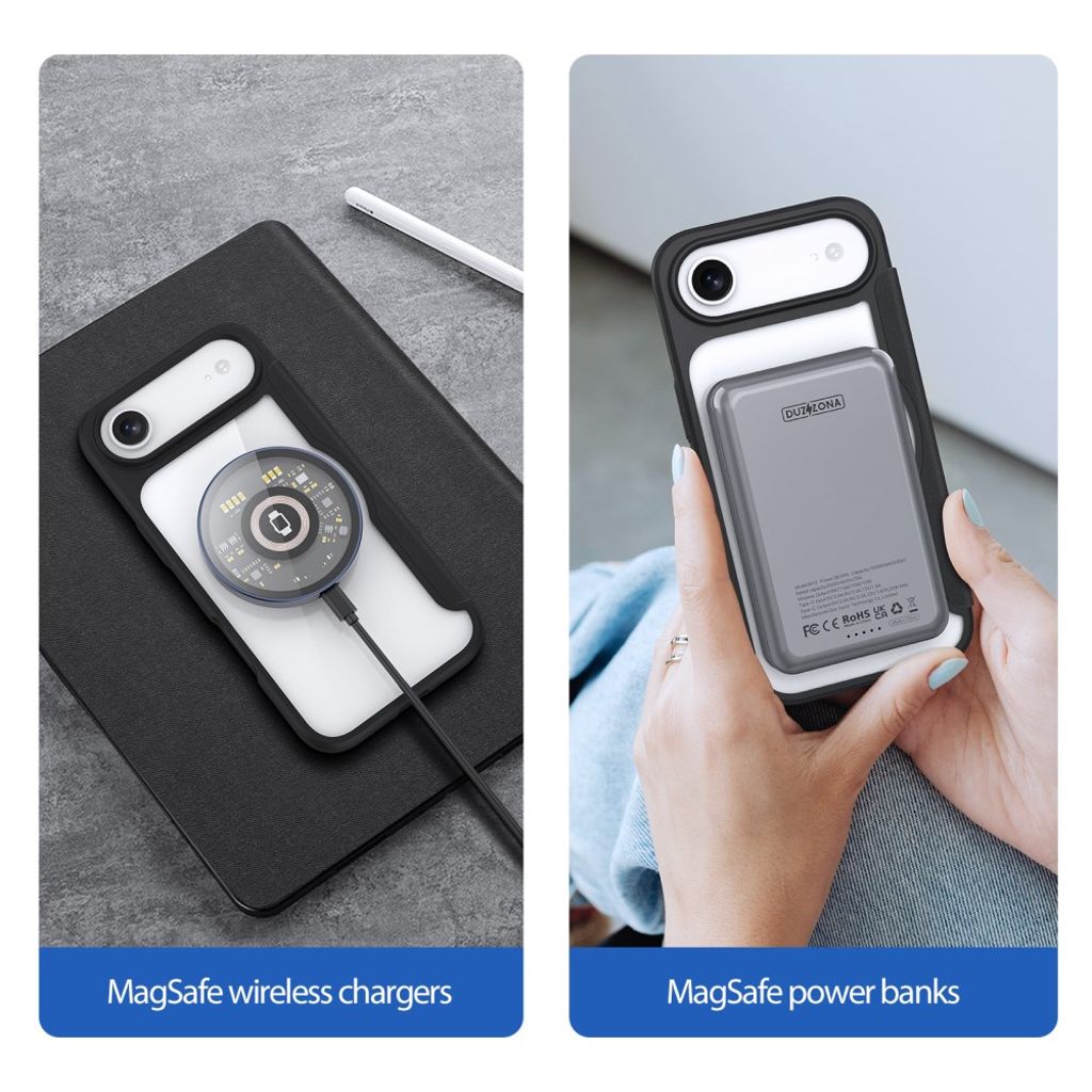 DUX DUCIS iPhone 17 Air Fodral med MagSafe - Svart