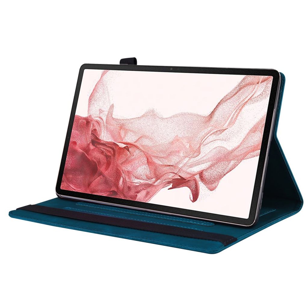 Samsung Galaxy Tab S10 FE Plus Cover with Card Slot - Blue