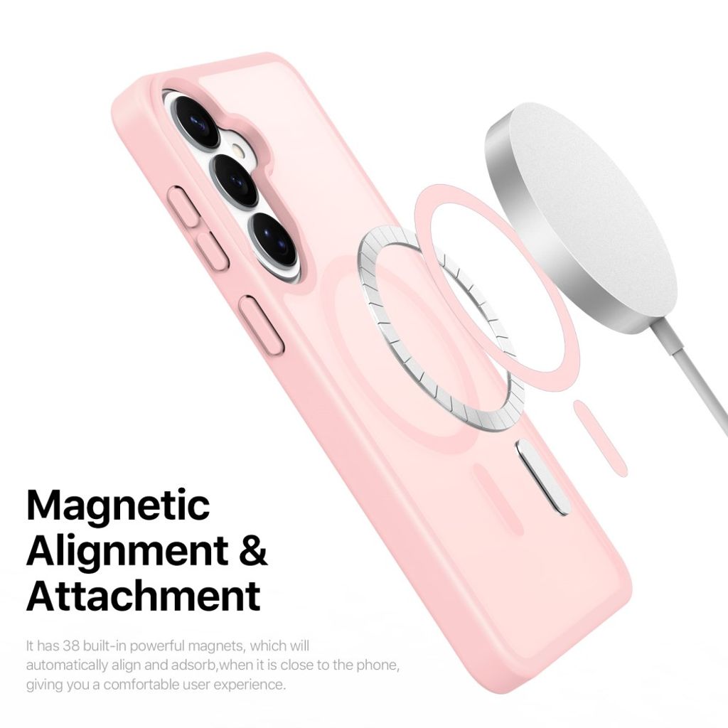 DUX DUCIS Samsung Galaxy S26 Plus MagSafe-skal – Ljusrosa