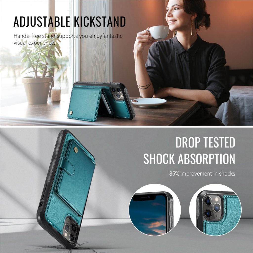 JEEHOOD iPhone 11 Pro Cover med MagSafe - Grøn