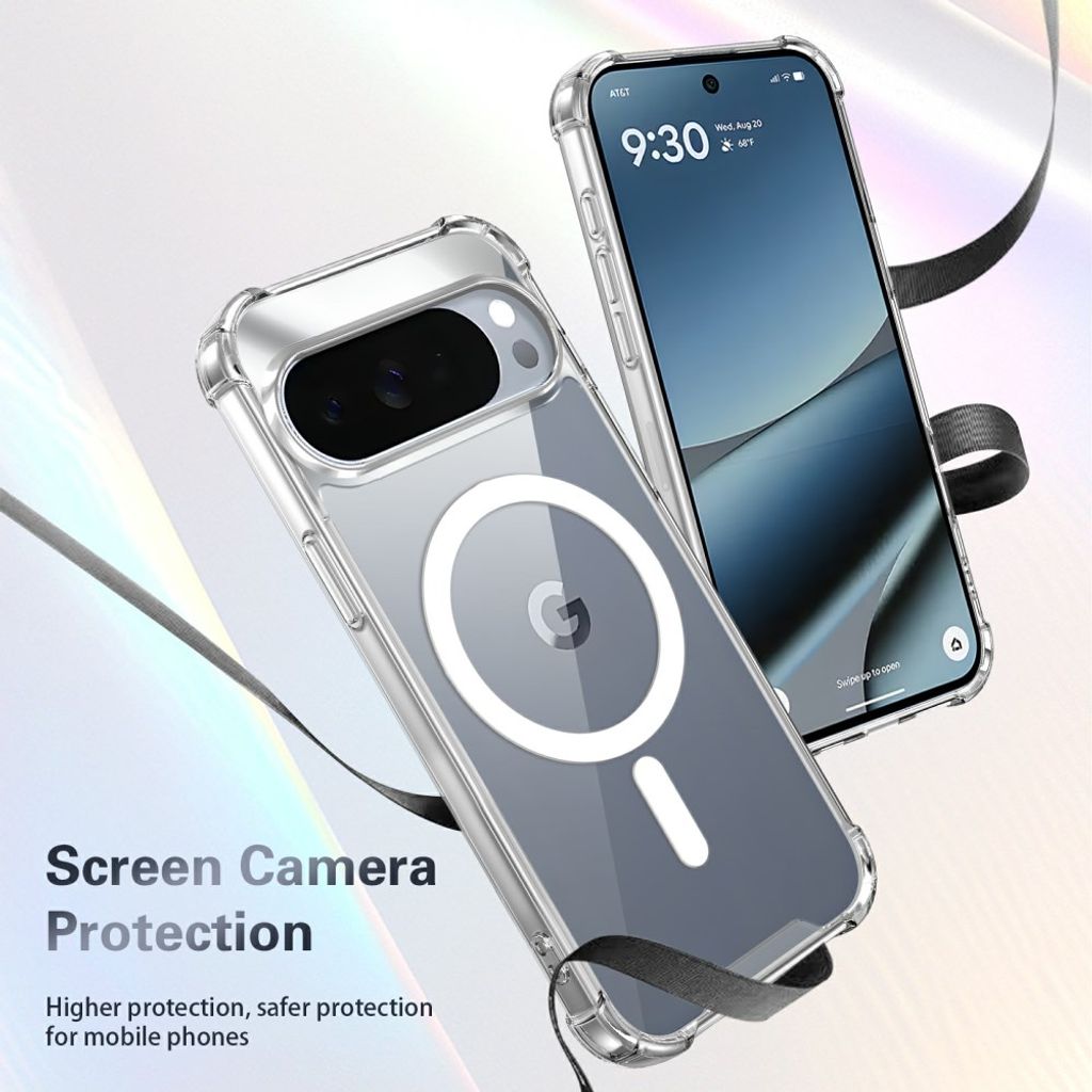 Google Pixel 11 Pro XL Case MagSafe Kompatibel - Gennemsigtig