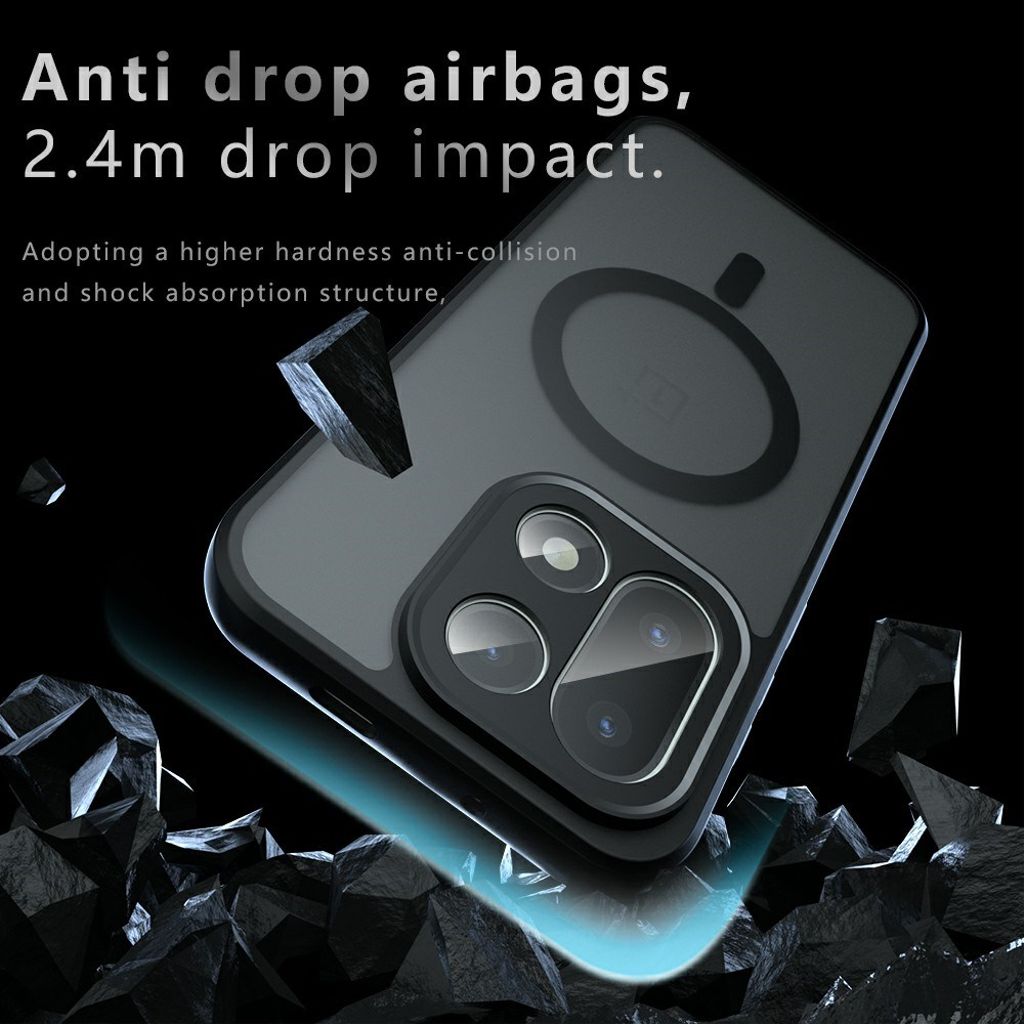 OnePlus 15 5G MagSafe compatible Case - Black