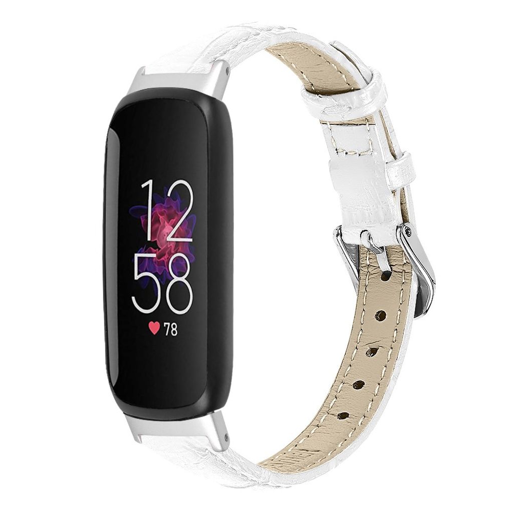 Fitbit Inspire 3 Klokkereim PU-skinn – Hvit