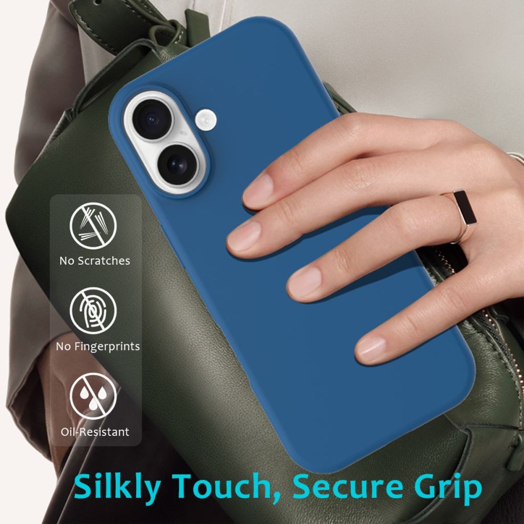 iPhone 17 Silicone Phone Case - Blue