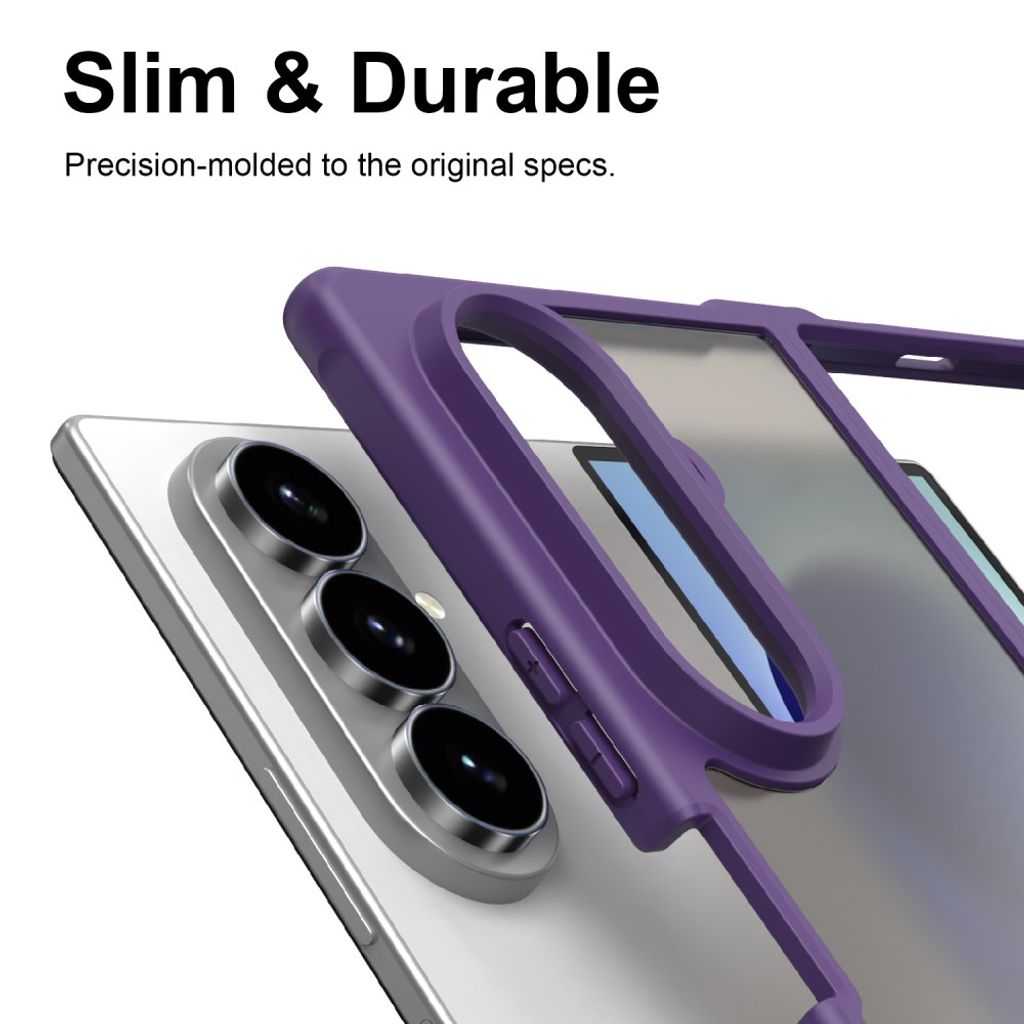 Samsung Galaxy Z Fold8 Ultra Matteret Cover - Lilla