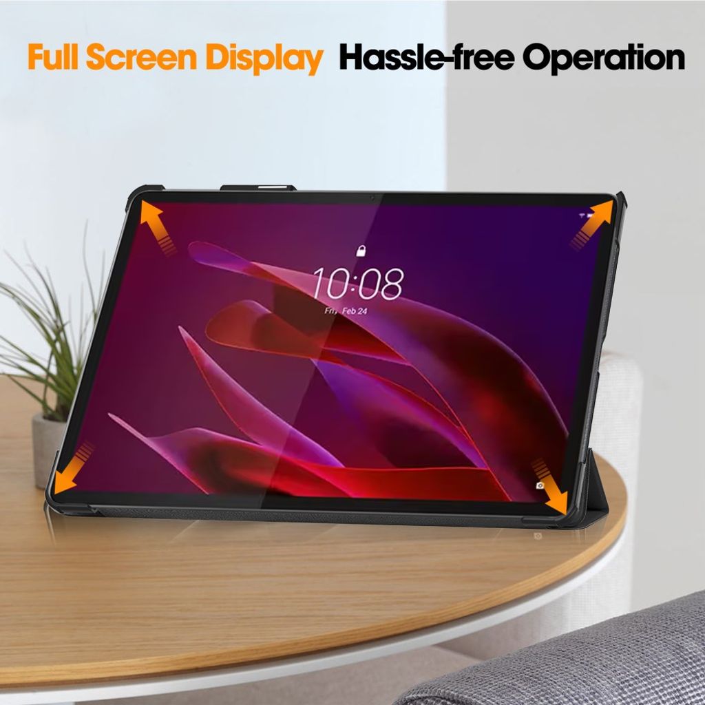 Lenovo Yoga Tab 11.1 Etui Støtsikker med Tri-Fold støtte – Svart