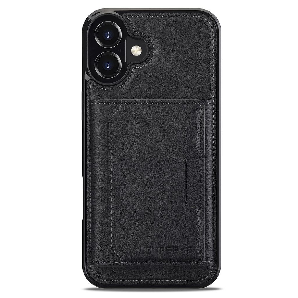 LC.IMEEKE iPhone 17 MagSafe case with wallet - Black