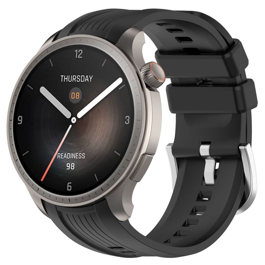Huami Amazfit Balance Klockarmband i Silikon – Svart