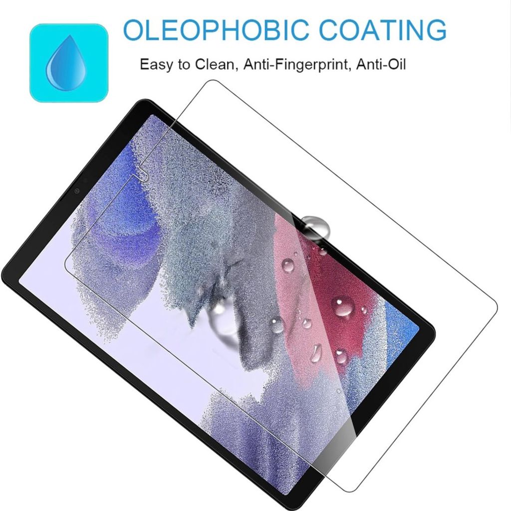 Samsung Galaxy Tab A11/A9 Herdet Skjermbeskytter 2.5D 9H 2 stk - Gjennomsiktig