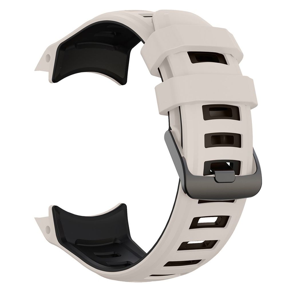 Garmin Instinct 2X Urrem Silikone – Hvid/Sort
