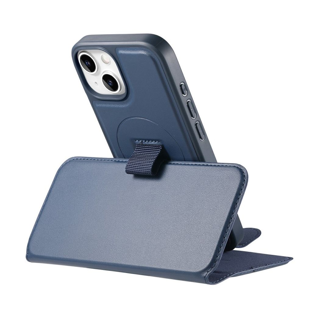 CASENEO iPhone 15 MagSafe Wallet Cover – Blue