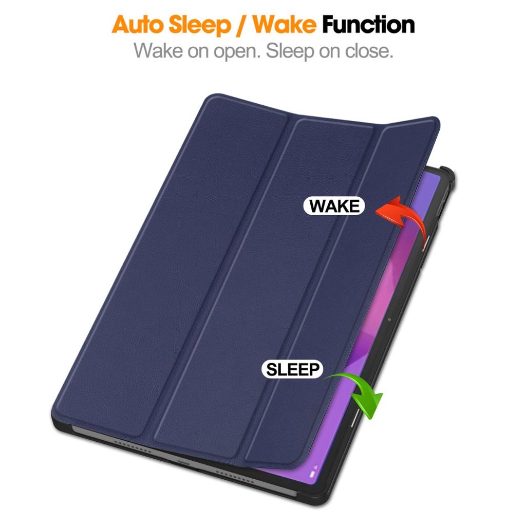 Lenovo Idea Tab Pro Kotelo, jalusta - sininen