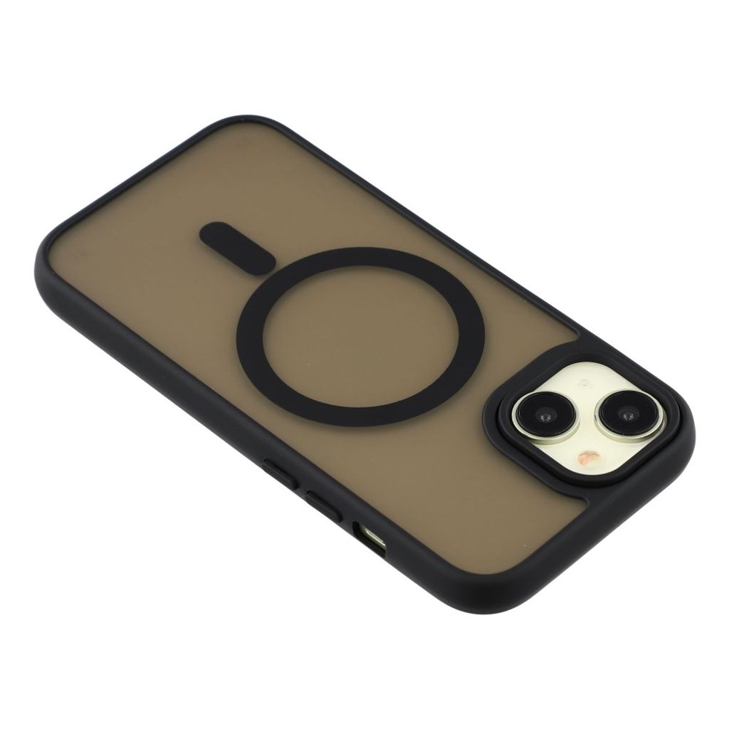 iPhone 15 Plus Cover med MagSafe - Sort