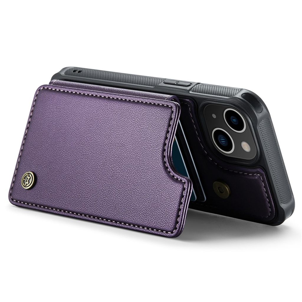 iPhone 13 Lompakkokuori CASEME C22 RFID-estävä - Violetti