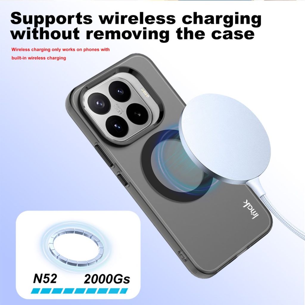 IMAK Xiaomi 17T Pro MagSafe Deksel - Svart