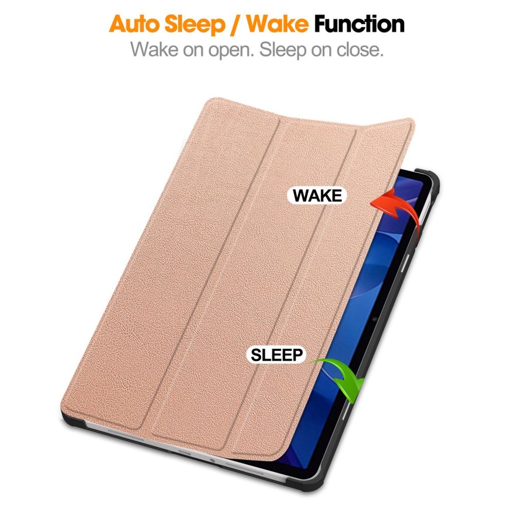 Xiaomi Redmi Pad 2 Cover with Stand - Rose Gold