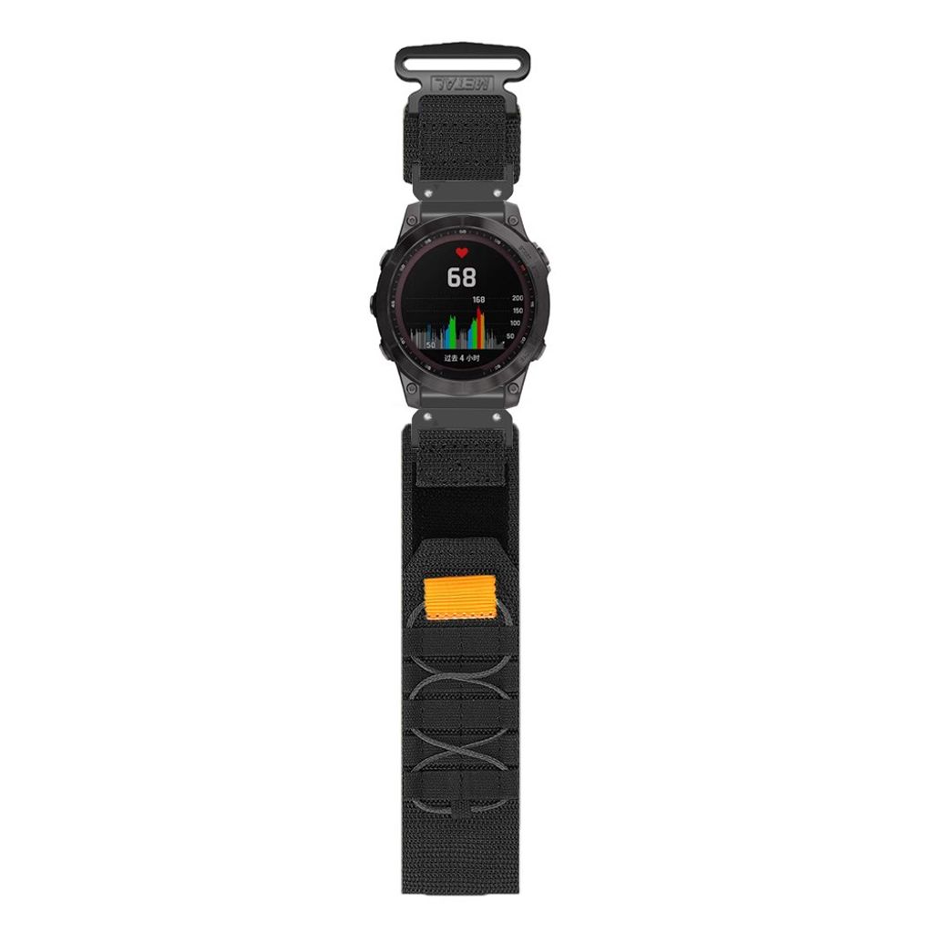 Garmin Fenix 8/Quatix 8/Epix Pro etc Klockarmband – Svart