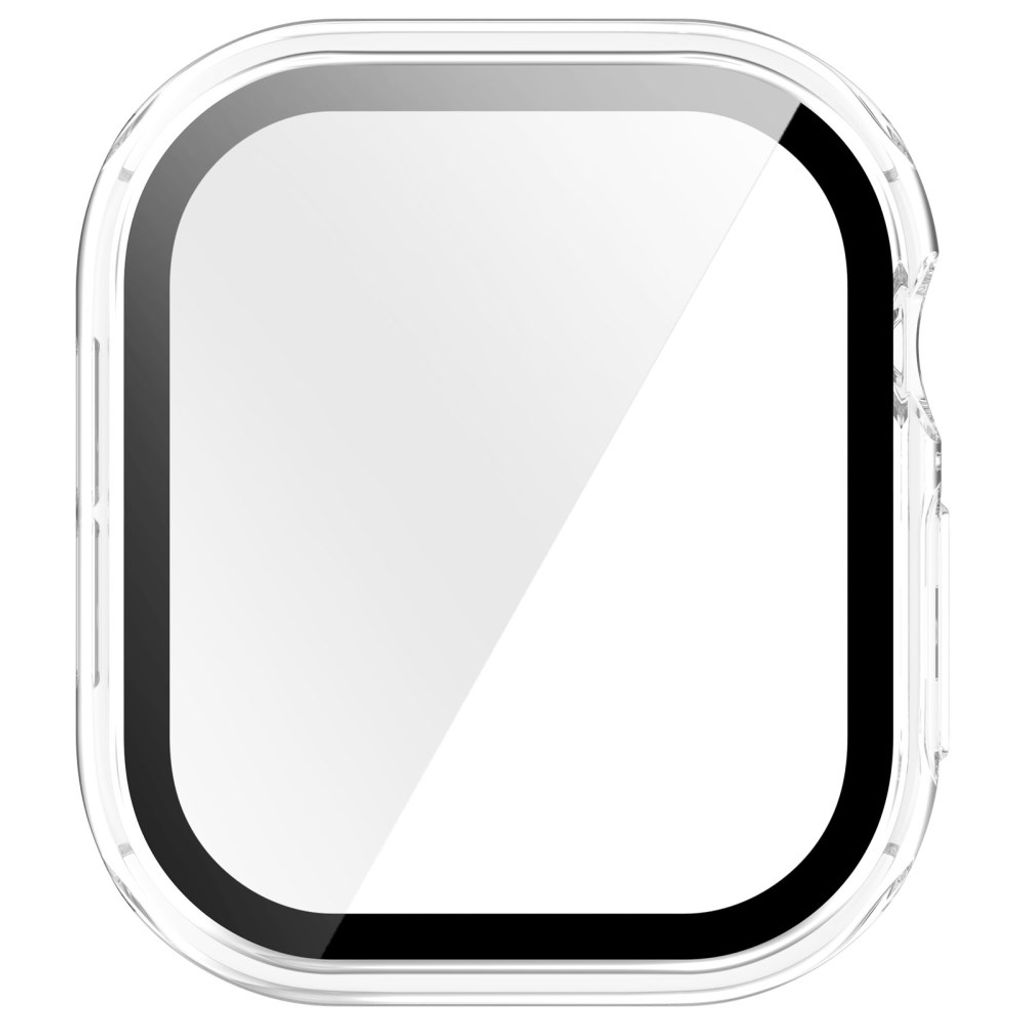 Apple Watch 12 46mm Deksel med skjermbeskytter i herdet glass - Gjennomsiktig