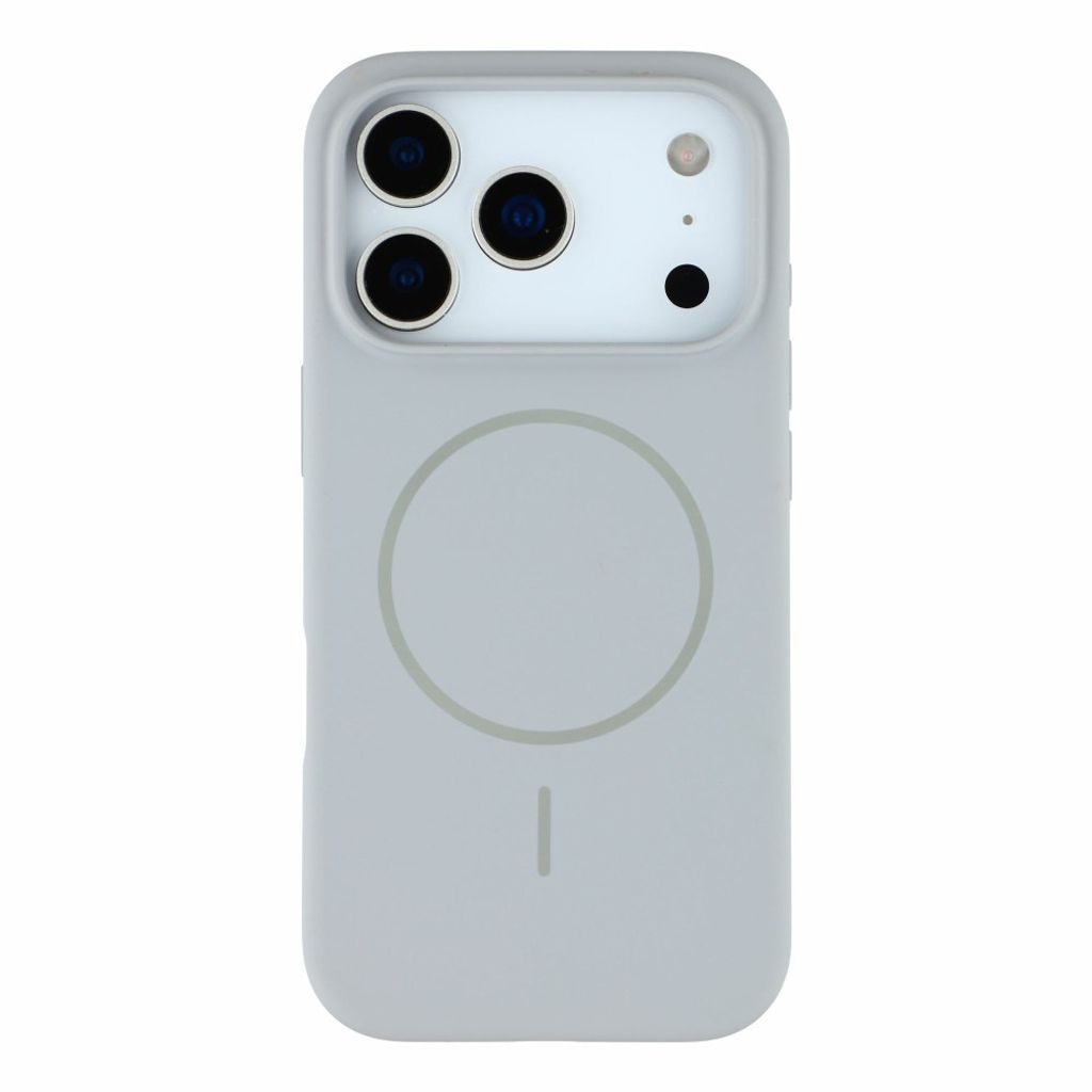 X-LEVEL iPhone 18 Pro Max/17 Pro Max MagSafe kuori silikonista - Harmaa
