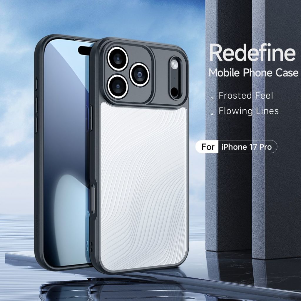 DUX DUCIS iPhone 17 Pro Kuori, REACH-sertifikaatti - musta