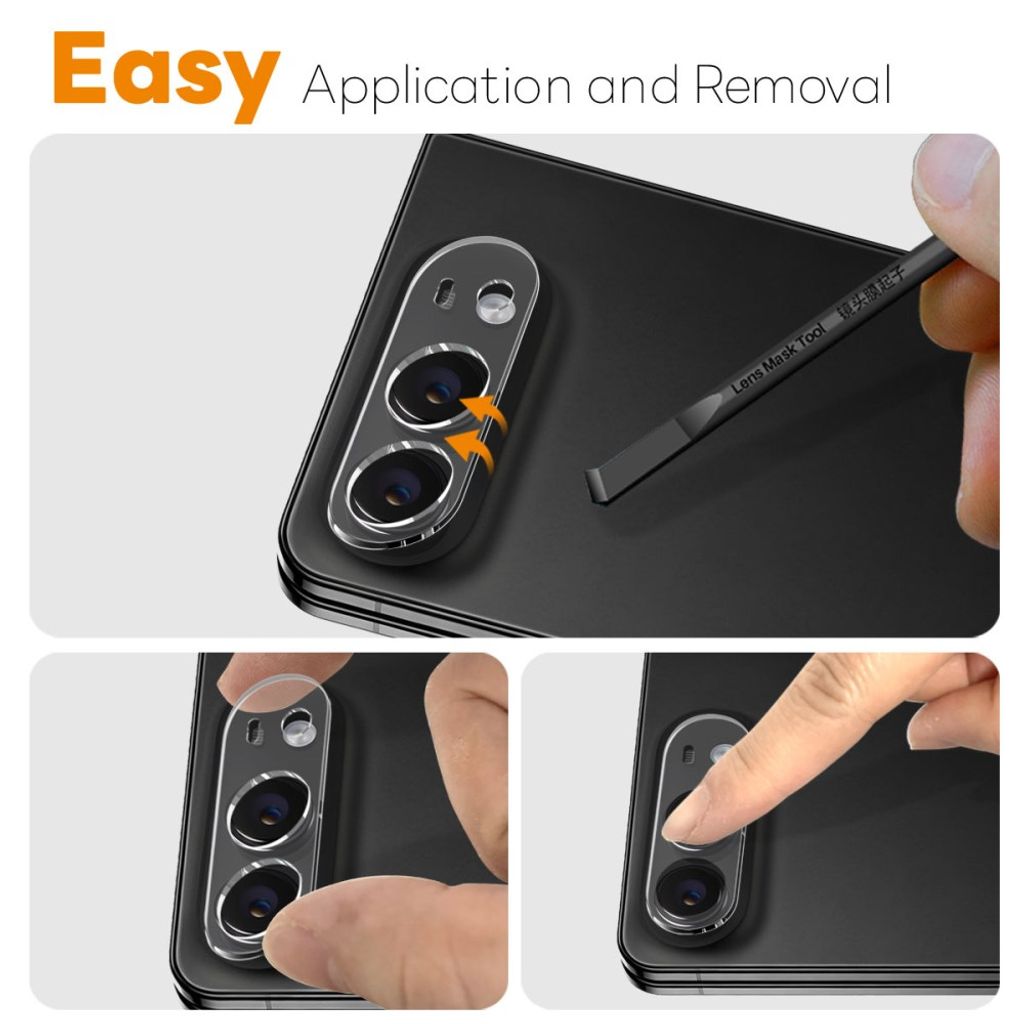NORTHJO iPhone Fold -suojakalvo karkaistusta lasista HD - läpinäkyvä