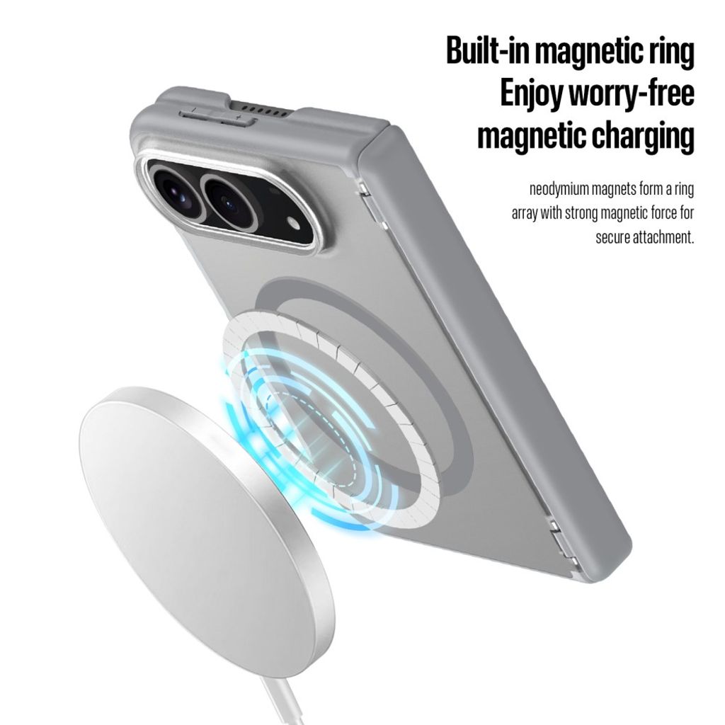 DUX DUCIS iPhone Fold MagSafe-kompatibelt Deksel - Grå