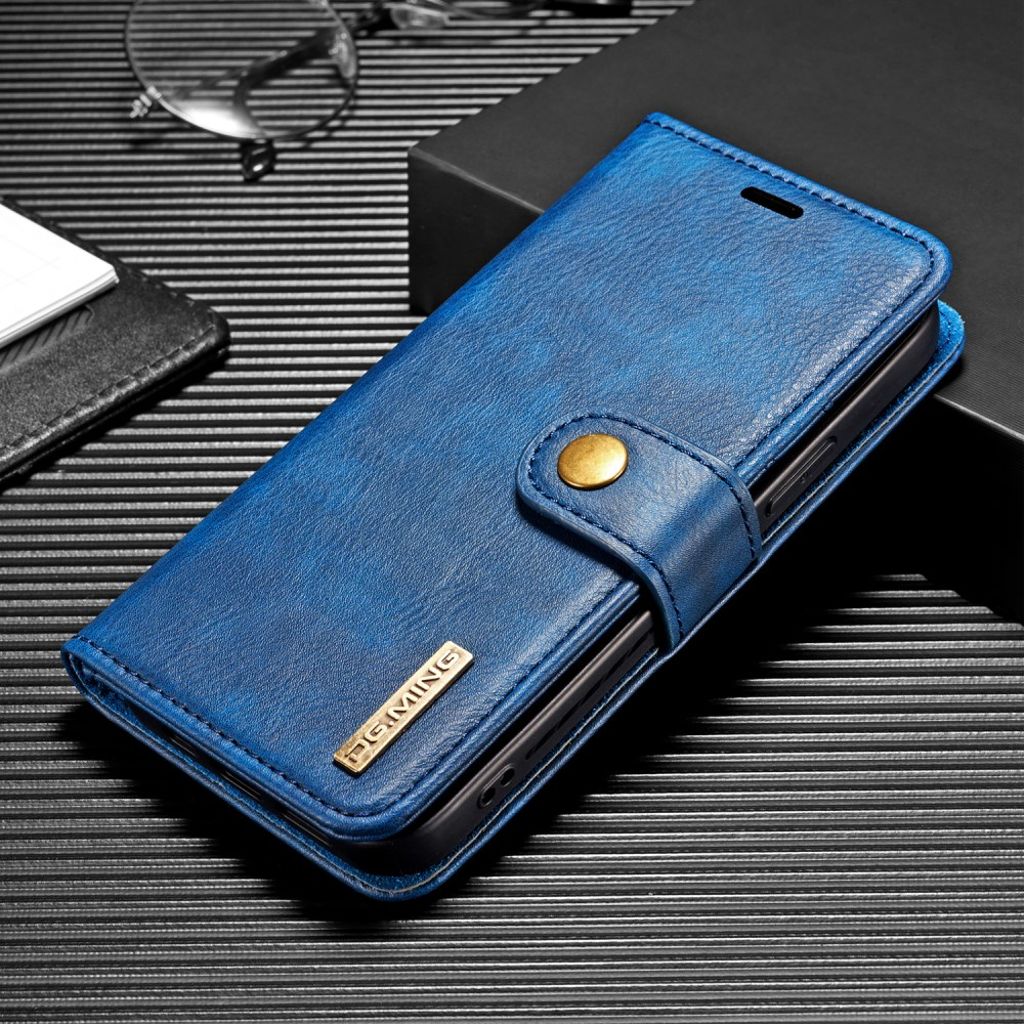 DG.MING iPhone 12 Pro / 12 Etui - Blå