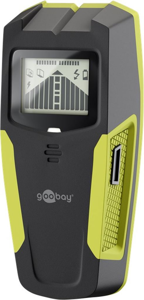 Goobay Multidetektor – veggskanner for tre / metall / strøm
