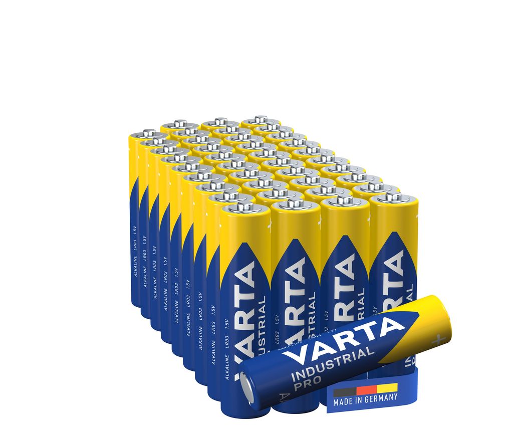 VARTA Industrial Pro AAA-batterier, 40-pak