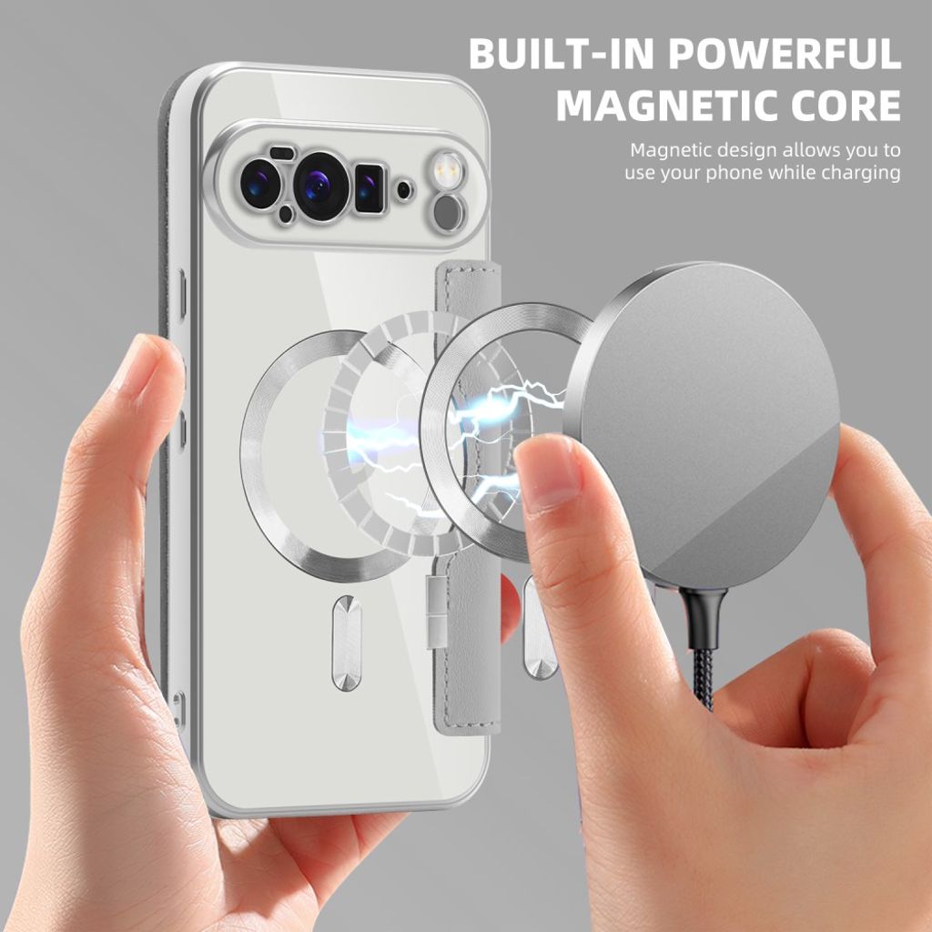 Google Pixel 10 Pro XL Fodral med MagSafe - Grå