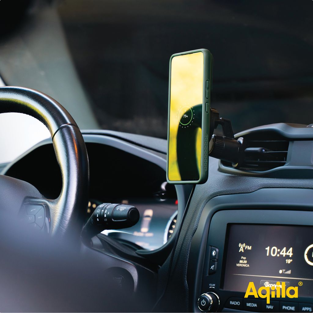 Aqiila Chargebird QC1 Qi2 trådløs oplader 3-i-1 med bilmontering
