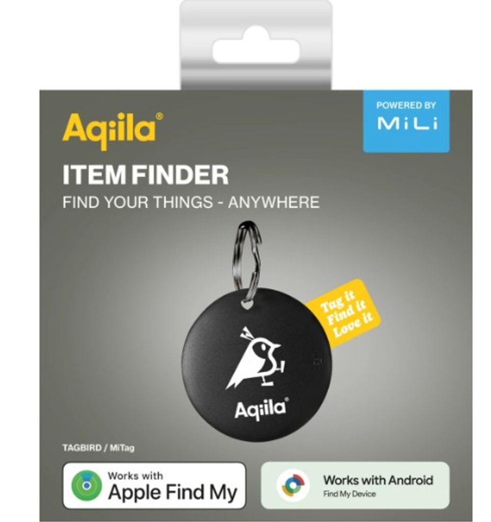 Aqiila Tagbird avaimenperä Bluetooth-paikannin 1-pakkaus