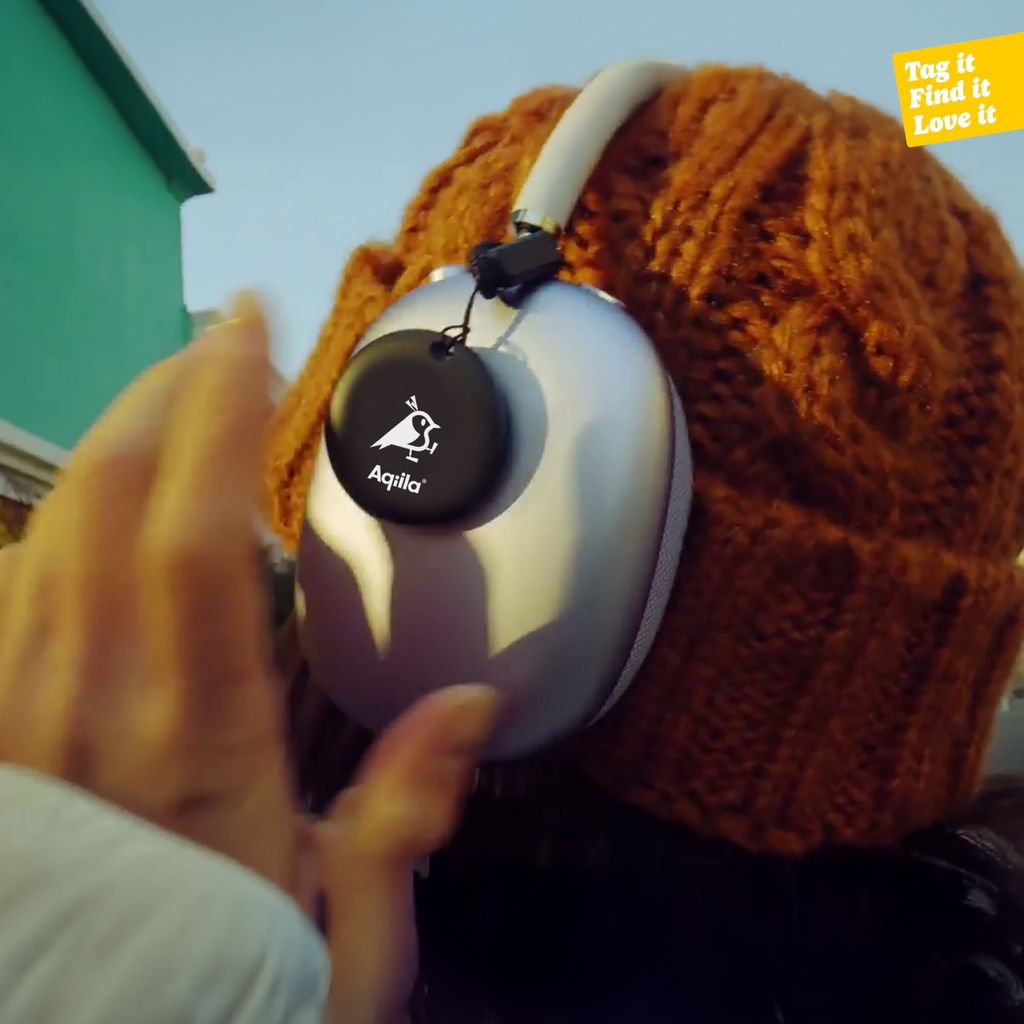 Aqiila Tagbird avaimenperä Bluetooth-paikannin 1-pakkaus