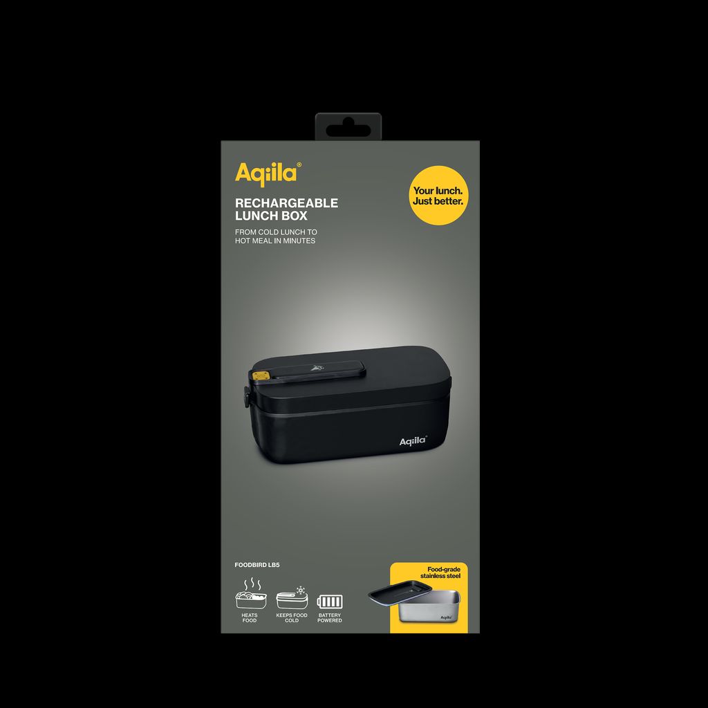 Aqiila Foodbird LB5 – Uppladdningsbar matlåda