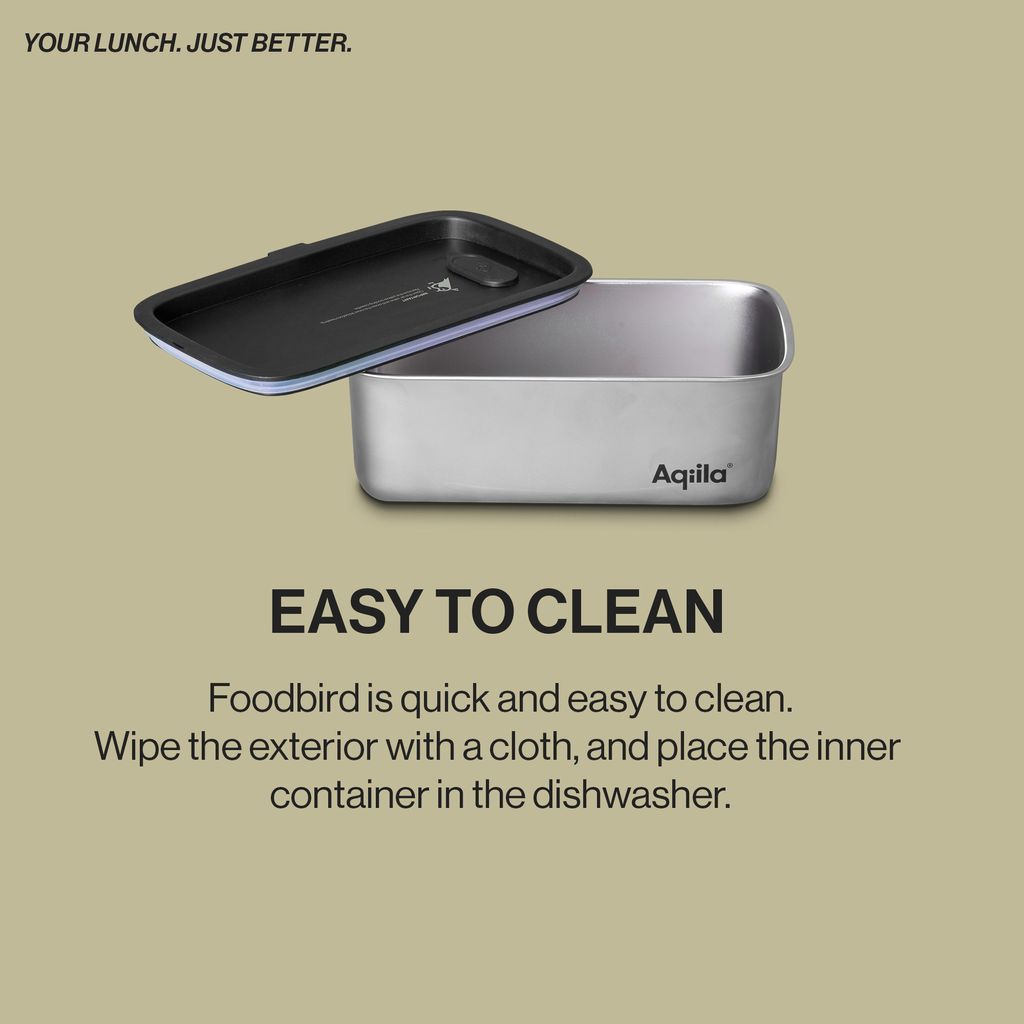 Aqiila Foodbird LB5 – Uppladdningsbar matlåda