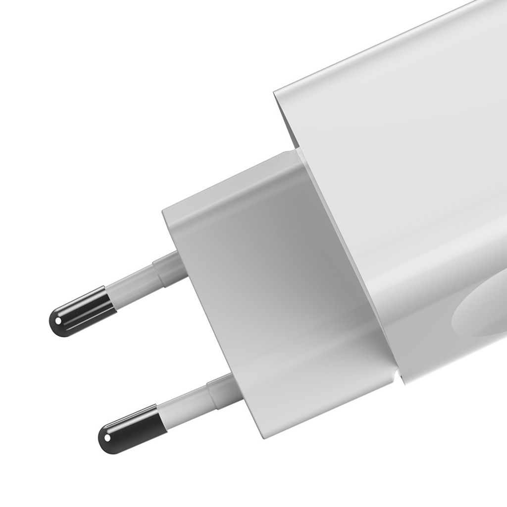 Baseus Charging Quick Charger CCALL-BX02 24W QC 3.0 snabbladdare vit