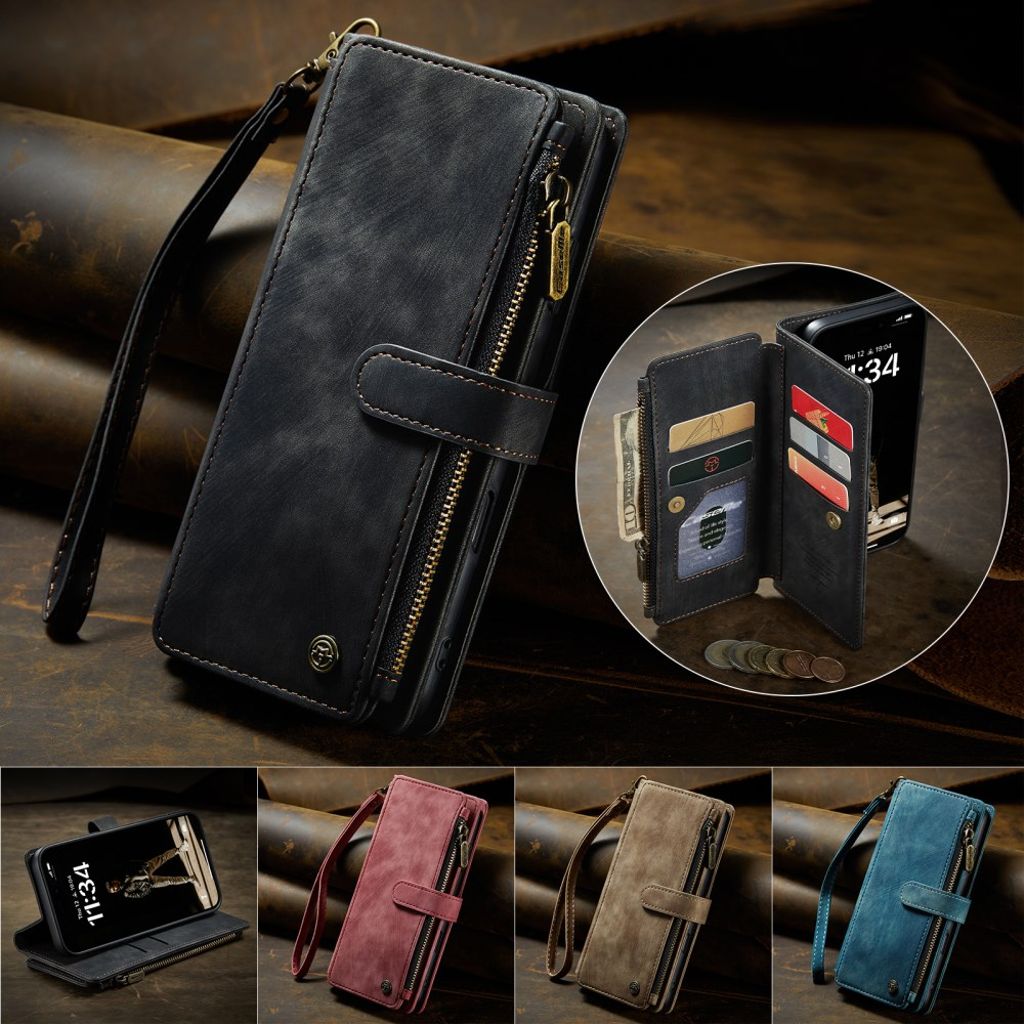 CASEME iPhone 17 Etui med Stativ - Sort