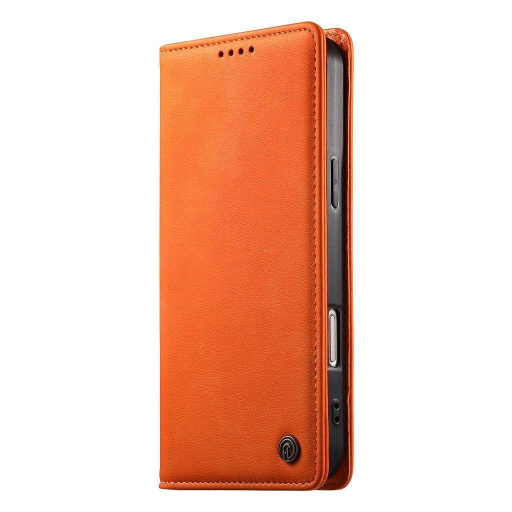 DIERFENG iPhone 18 Pro/17 Pro Lommeboketui RFID-blokkerende - Oransje