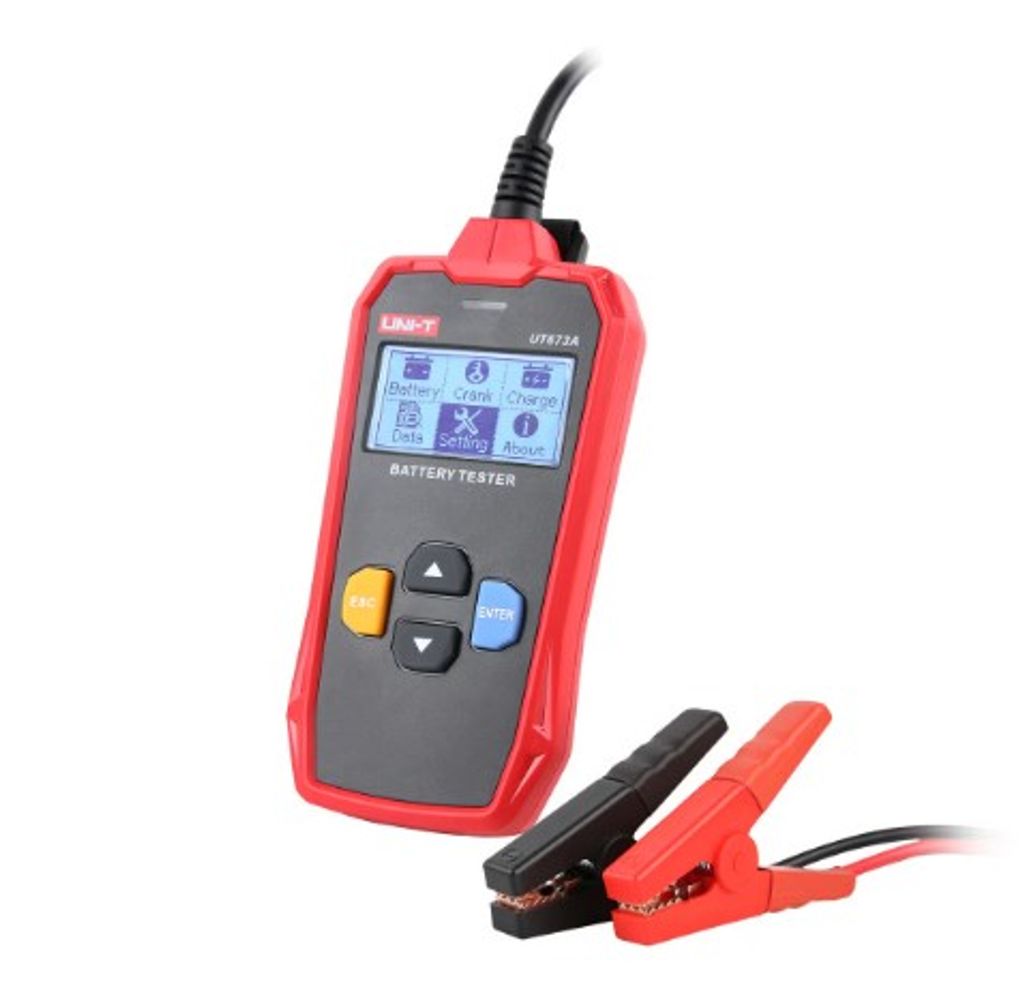 UNI-T UT673A Digital Batteritestare 12/24V 3–220Ah