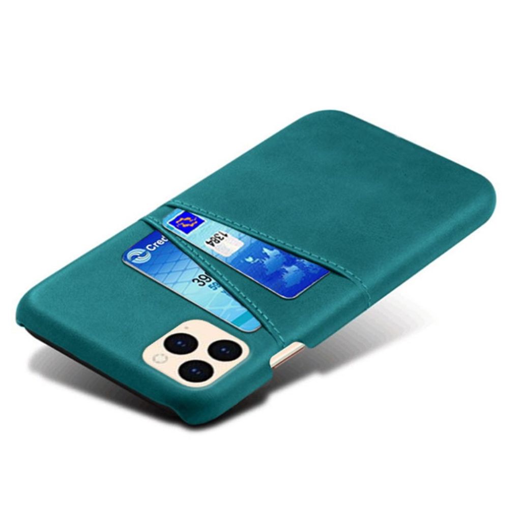KSQ iPhone 12 Mini Case with Card slots - Green