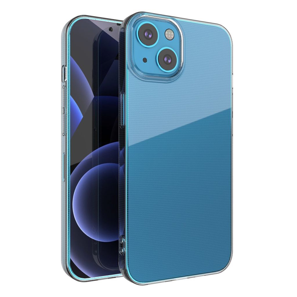 iPhone 13 TPU kuori - läpinäkyvä