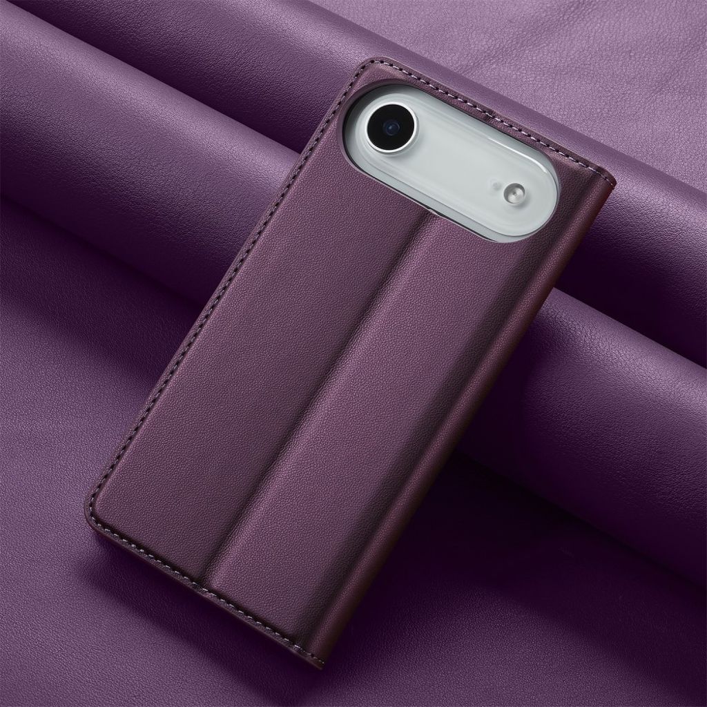 LC.IMEEKE iPhone 17 Air Lompakkokotelo - Violetti