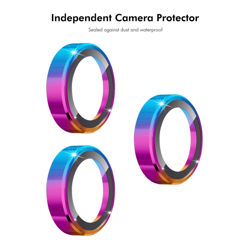 ENKAY HAT PRINCE Samsung Galaxy S26 Ultra Linsebeskytter Metallring - Svart