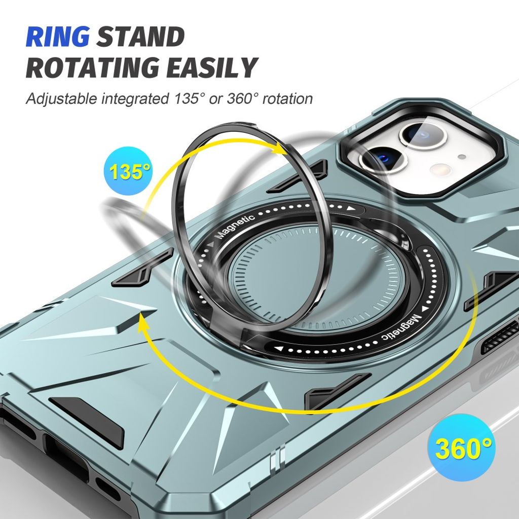 iPhone 11 Kuori Jalusta - Vihreä