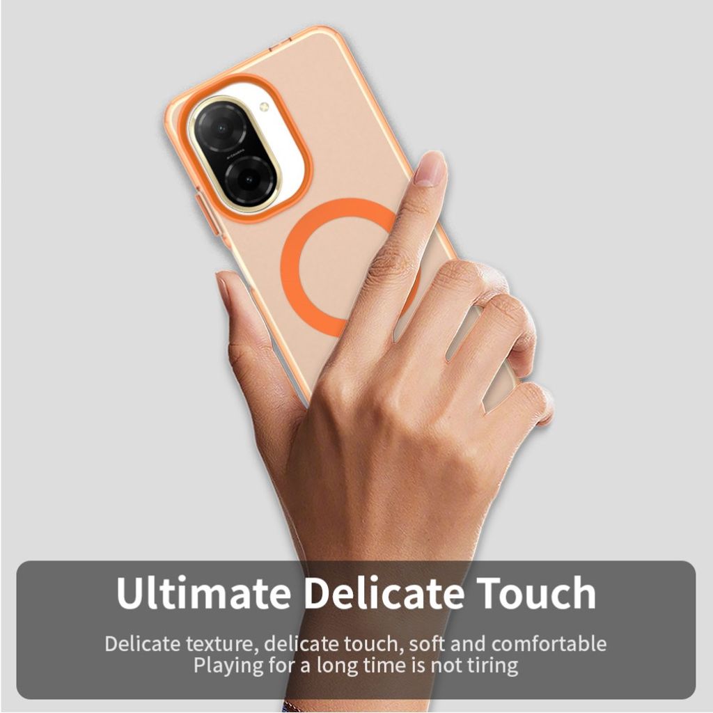 Xiaomi Redmi A5 4G Deksel MagSafe-kompatibel Hybrid - Oransje